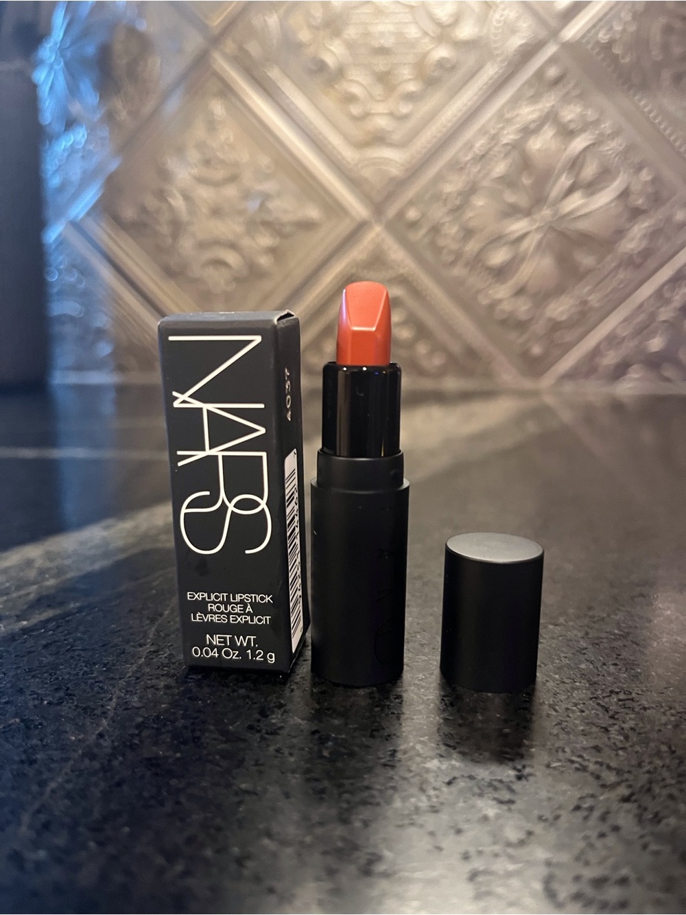 NARS Explicit Lipstick — Body Heat 803- travel sized